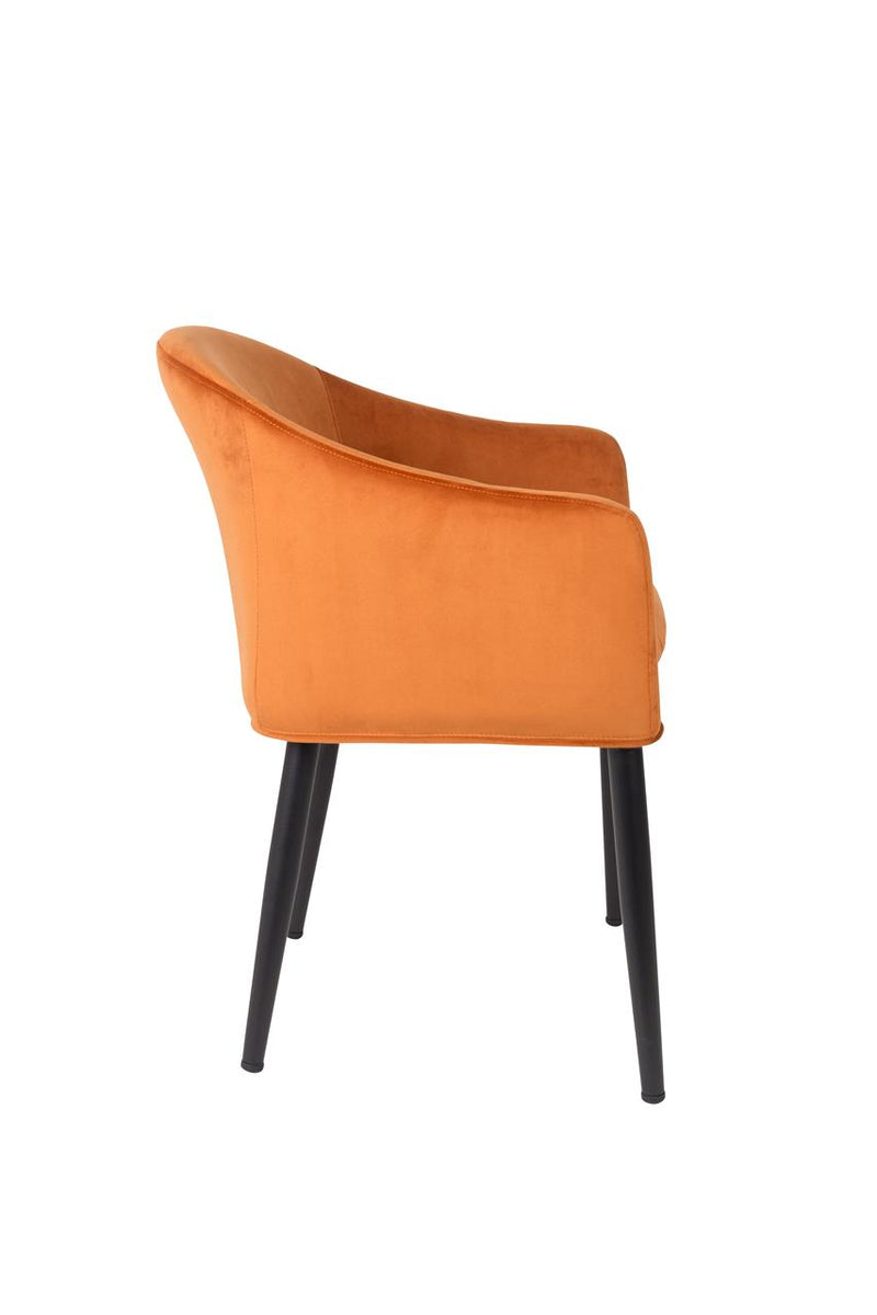 Armchair Catelyn Orange - Majorr