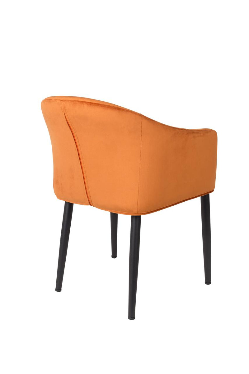 Armchair Catelyn Orange - Majorr