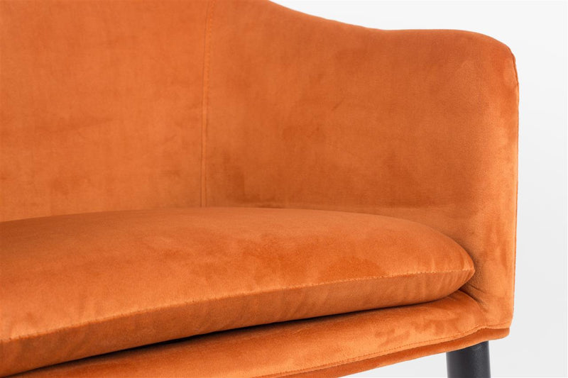 Armchair Catelyn Orange - Majorr