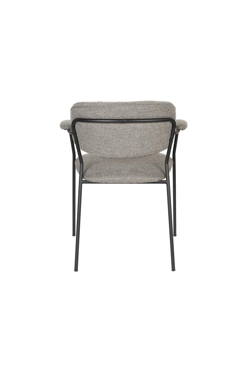 Armchair Jolien Black/Grey Fr - Majorr