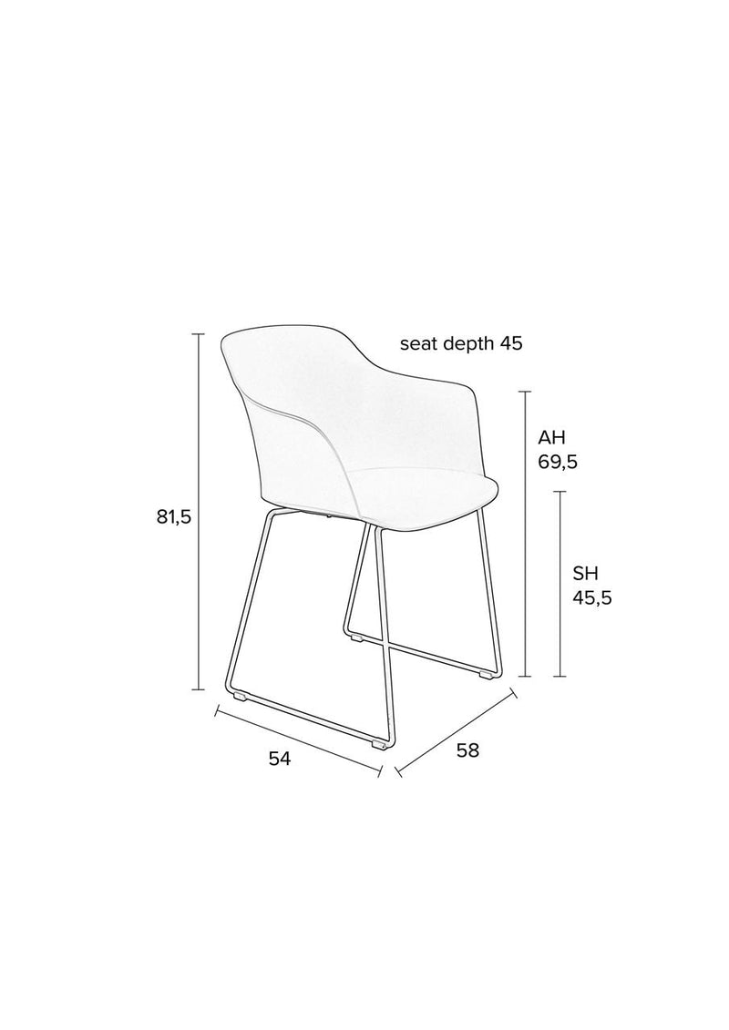 Armchair Tango White - Majorr