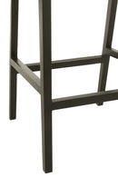 Barstool Emma Teak Black/Brown