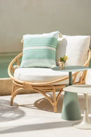 Chair+Cushion Rattan/Textile Natural/White - Majorr