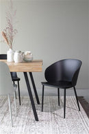 Stoel Gigi All Black - Majorr