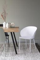 Chair Gigi All White - Majorr