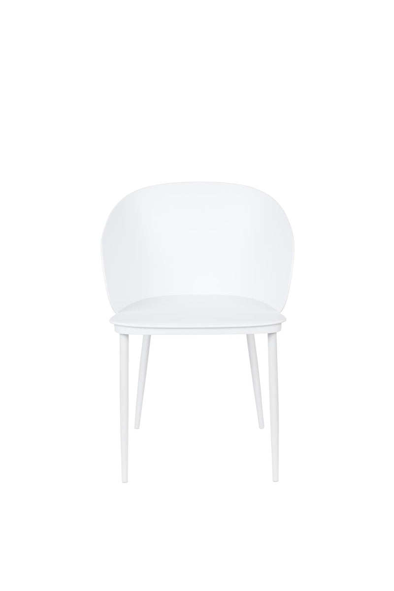 Chair Gigi All White - Majorr