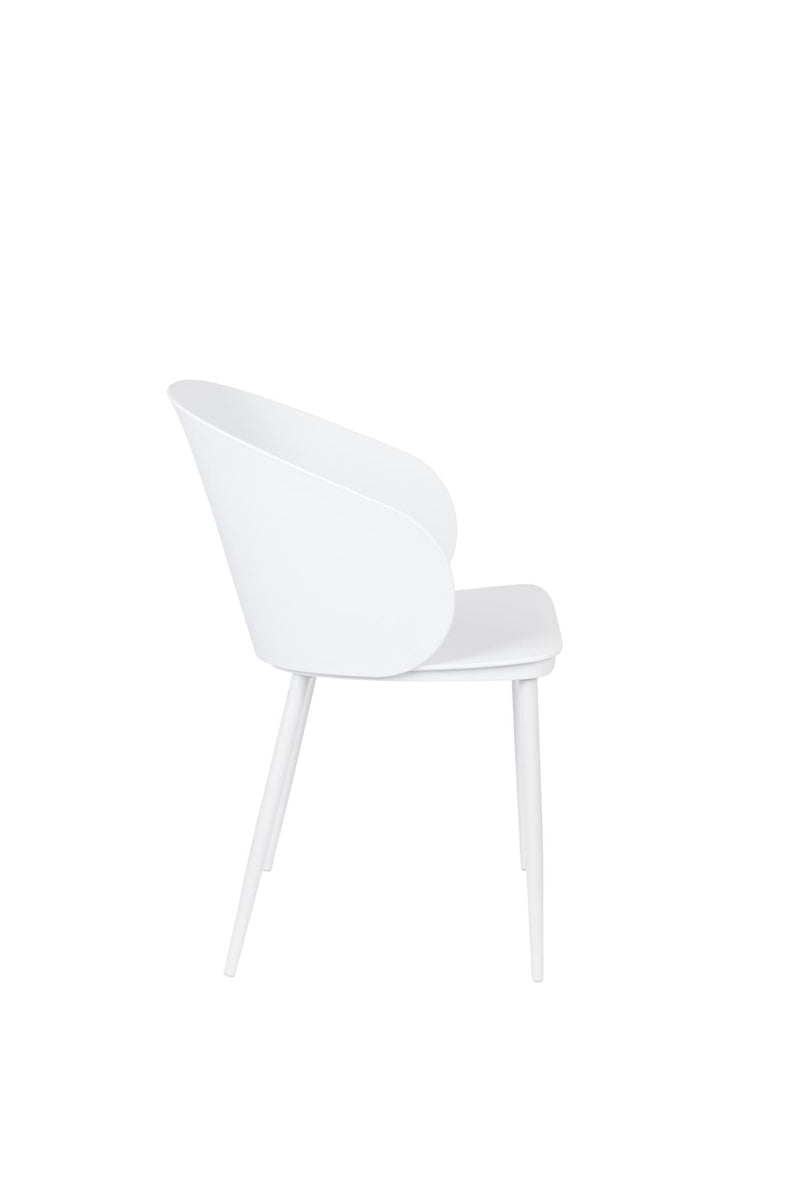 Chair Gigi All White - Majorr