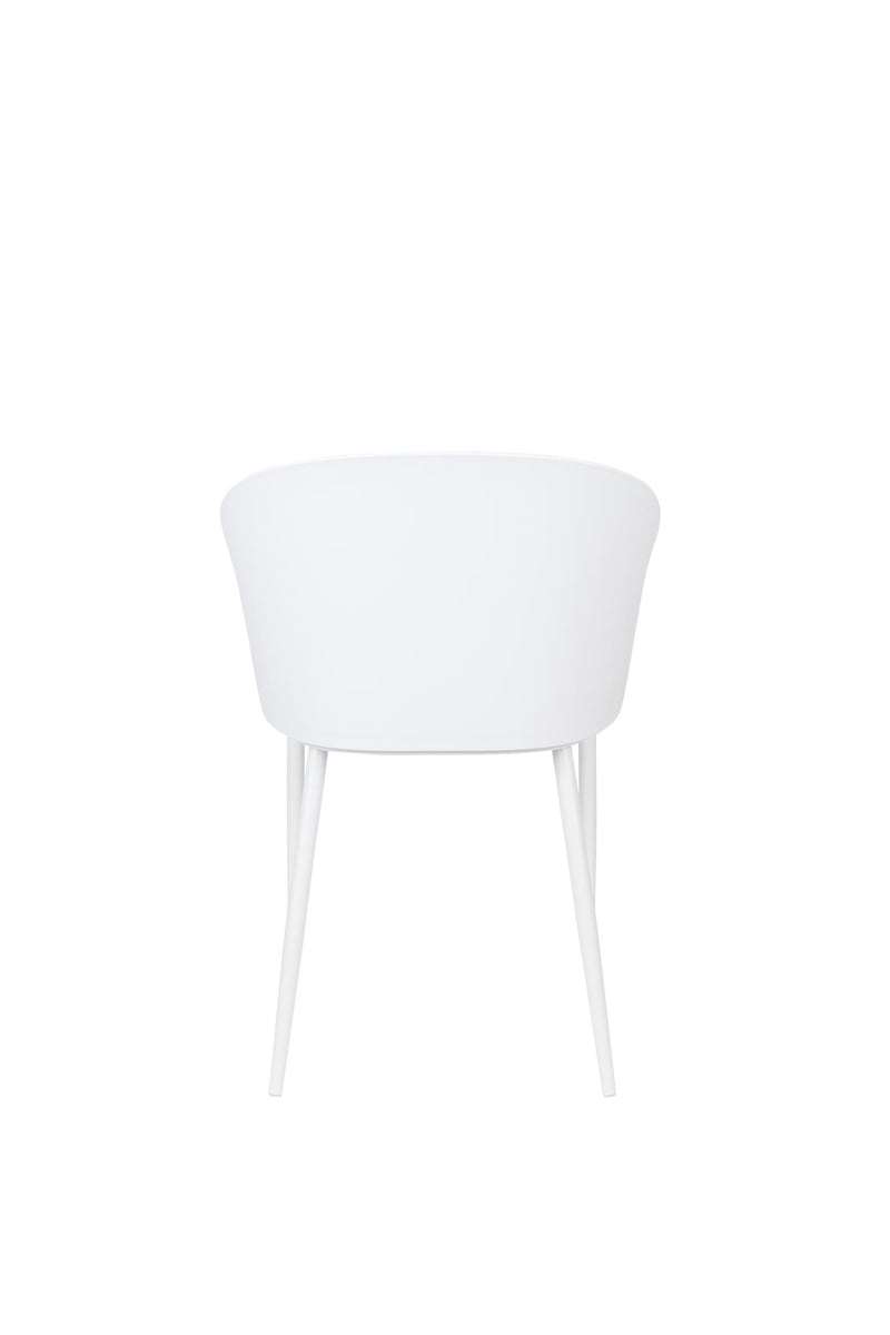 Chair Gigi All White - Majorr