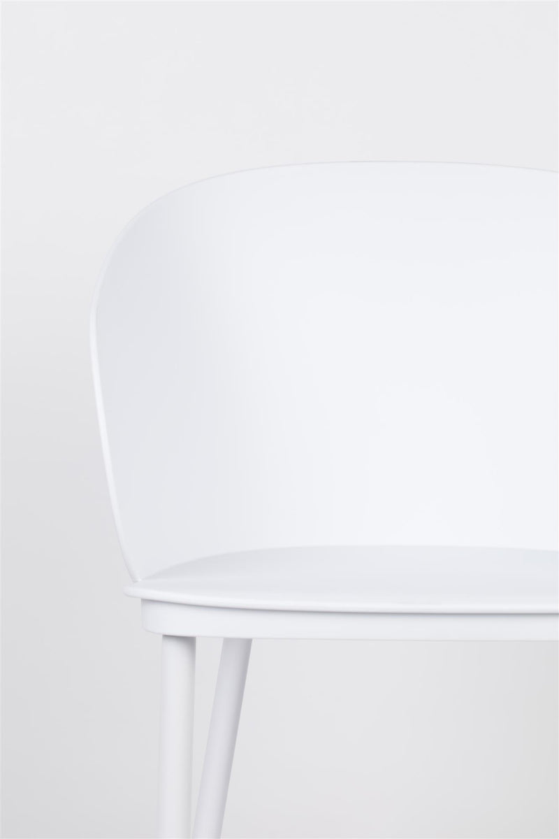Chair Gigi All White - Majorr