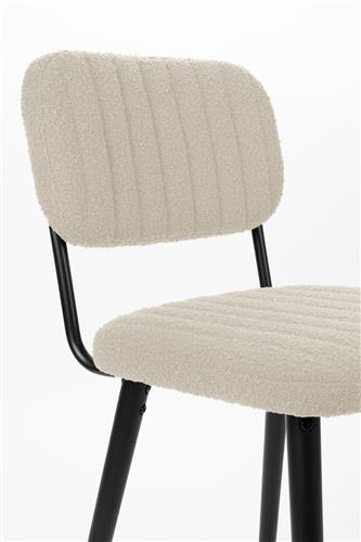 Chair Jake Off White Bouclé - Majorr