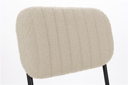 Chair Jake Off White Bouclé - Majorr