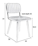 Chair Jake Worn Brown - Majorr