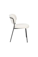 Chair Jolien Black/Bouclé - Majorr