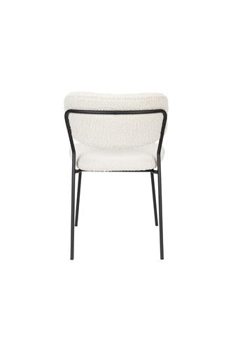 Chair Jolien Black/Bouclé - Majorr