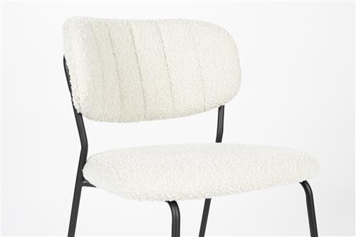 Chair Jolien Black/Bouclé - Majorr