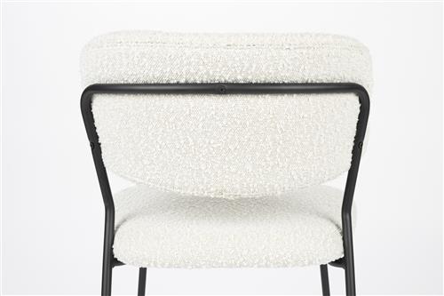 Chair Jolien Black/Bouclé - Majorr