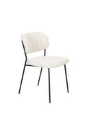 Chair Jolien Black/Bouclé - Majorr