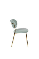 Chair Jolien Gold/Light Green - Majorr