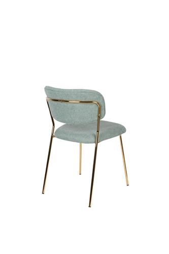 Chair Jolien Gold/Light Green - Majorr