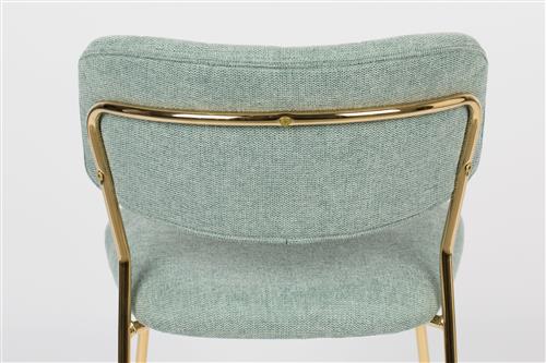 Chair Jolien Gold/Light Green - Majorr