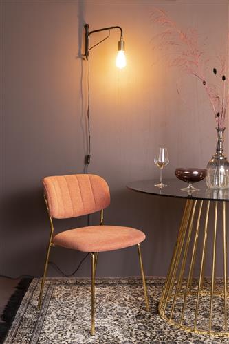 Chair Jolien Gold/Pink - Majorr