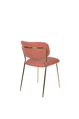 Chair Jolien Gold/Pink - Majorr