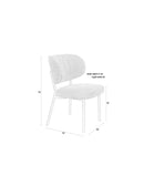 Chair Sanne Orange Grey - Majorr