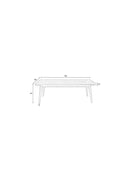 Coffee Table Fabio 120X60 Natural - Majorr
