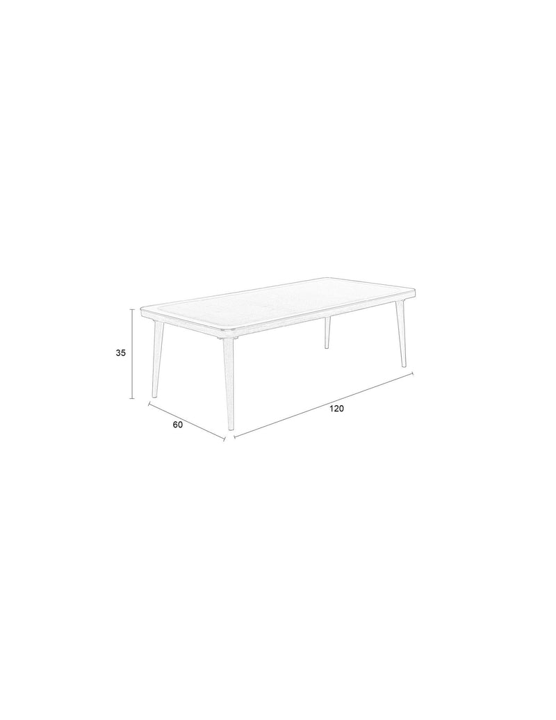 Coffee Table Haru Rectangular - Majorr