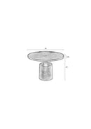 Coffee Table Mason Antique Black - Majorr