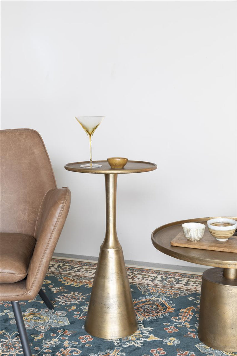 Coffee Table Mason Antique Brass - Majorr