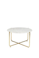 Coffee Table Timpa Marble White - Majorr