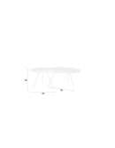 Webster Salon- en Bijzettafel Set van 2 - Majorr