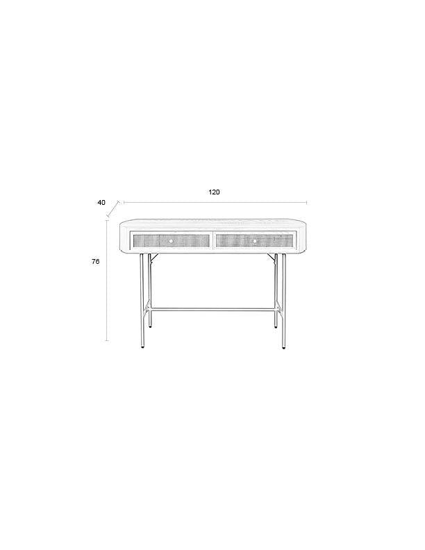 Console Table Amaya 2Dr - Majorr