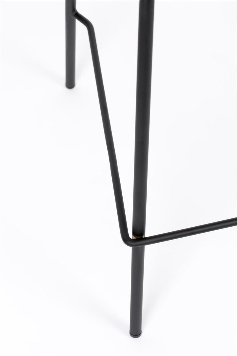 Counter Stool Jolien Black/Grey - Majorr