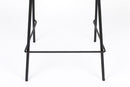 Counter Stool Jolien Black/Grey - Majorr