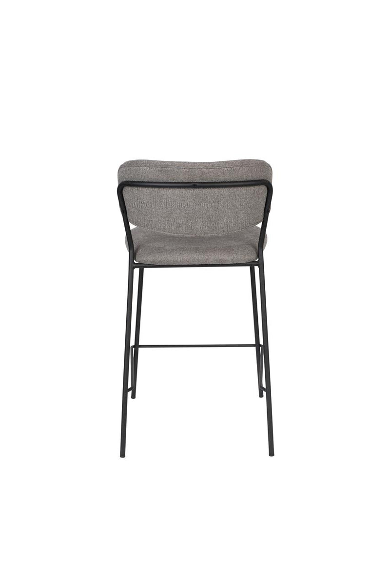 Counter Stool Jolien Black/Grey - Majorr