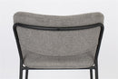 Counter Stool Jolien Black/Grey - Majorr
