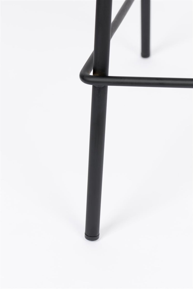 Counter Stool Jolien Black/Grey - Majorr