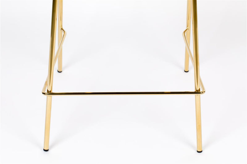 Counter Stool Jolien Gold/Dark Green - Majorr