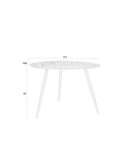 Dining table Webster Round - Majorr