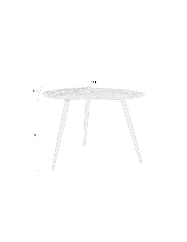 Dining table Webster Round - Majorr