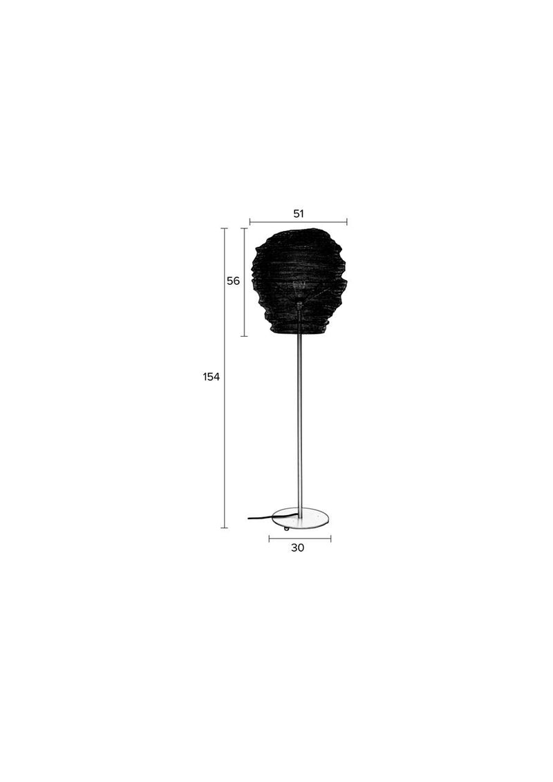 Floor Lamp Lena Black - Majorr