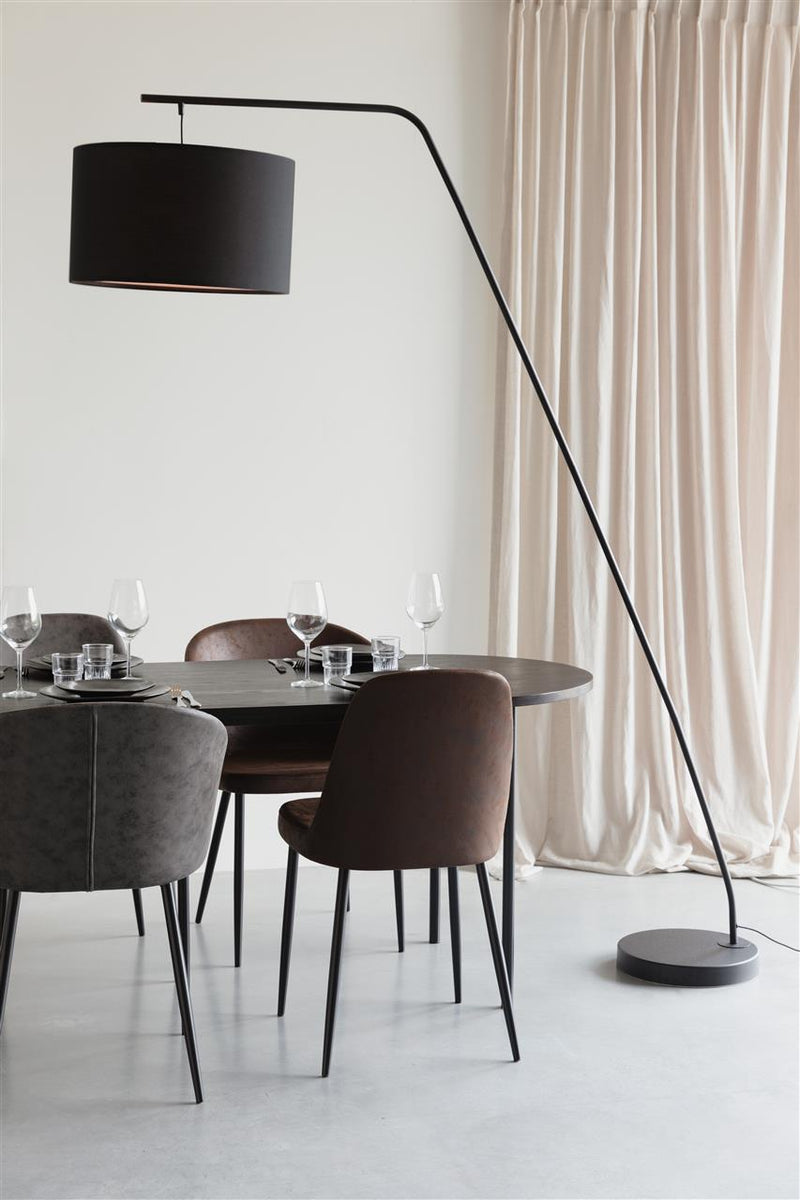 Floor Lamp Martine Black - Majorr