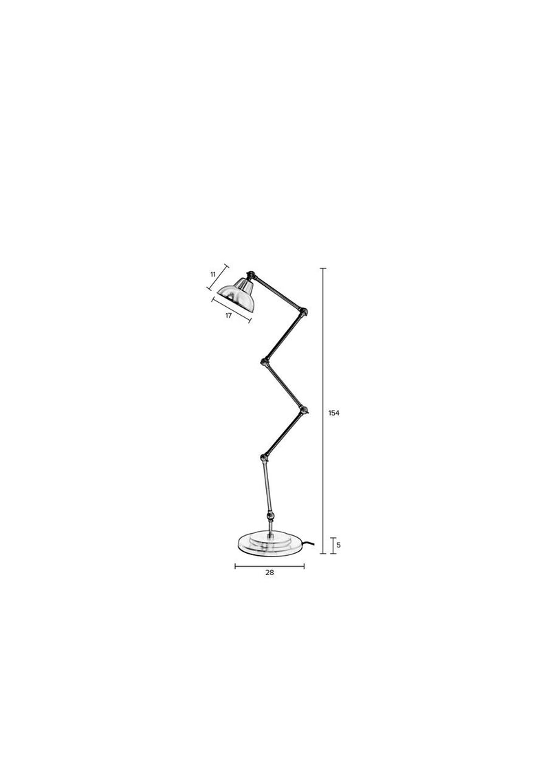 Floor Lamp Xavi Black - Majorr