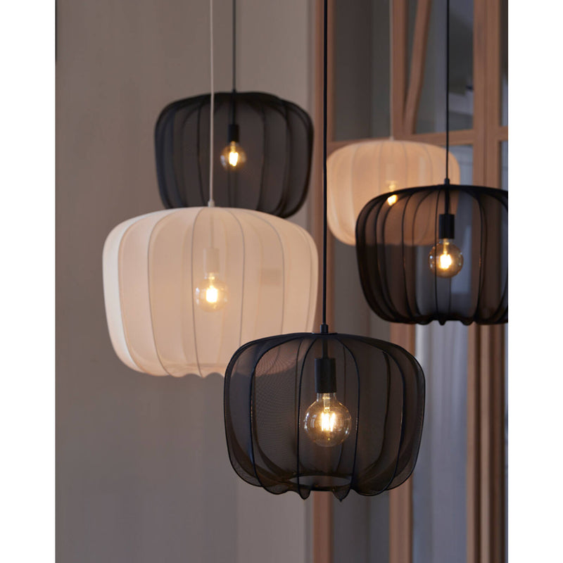Suspension Plumeria - Noir - Ø50cm