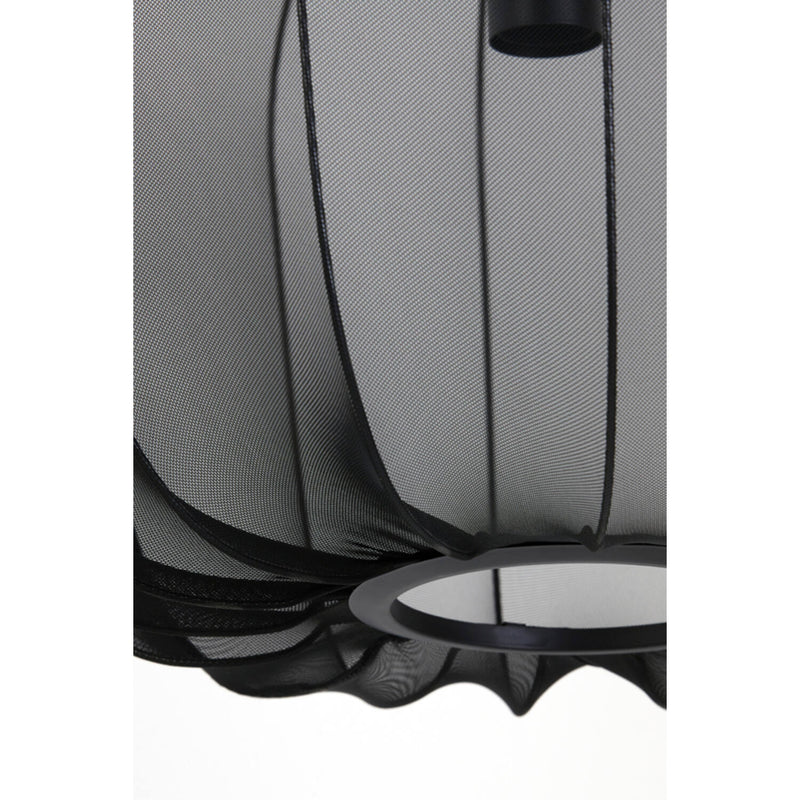 Suspension Plumeria - Noir - Ø50cm