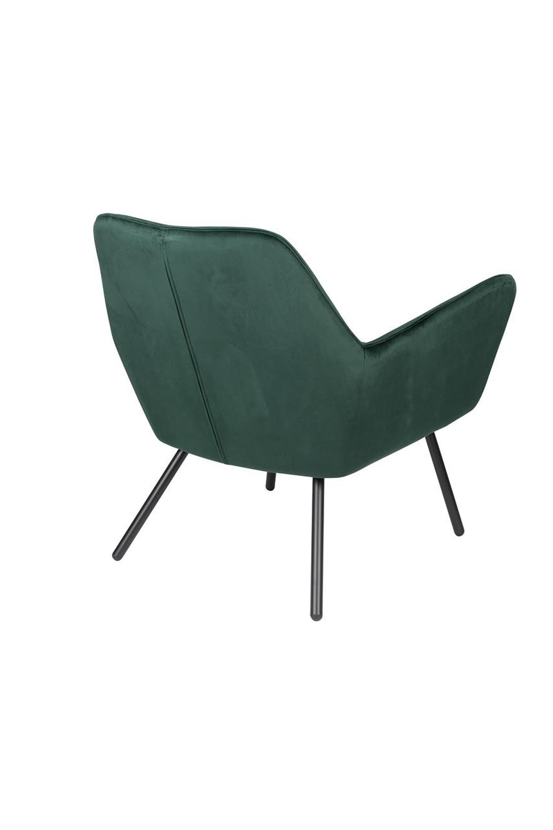 Bon Fauteuil Velvet Groen - Majorr