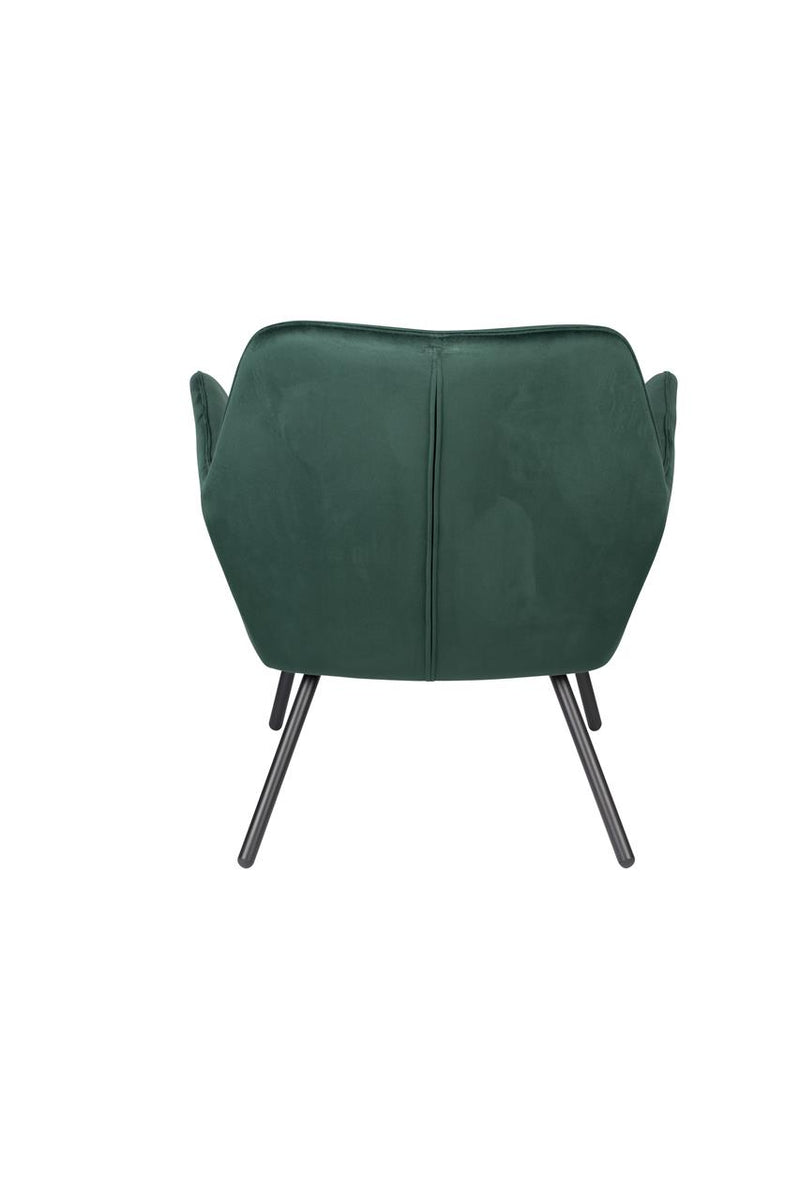 Bon Fauteuil Velvet Groen - Majorr