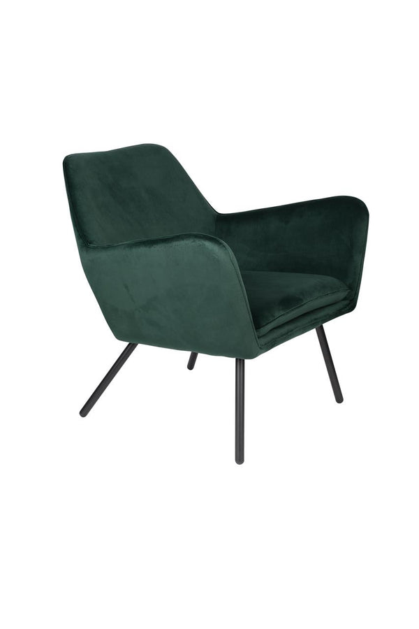 Bon Fauteuil Velvet Groen